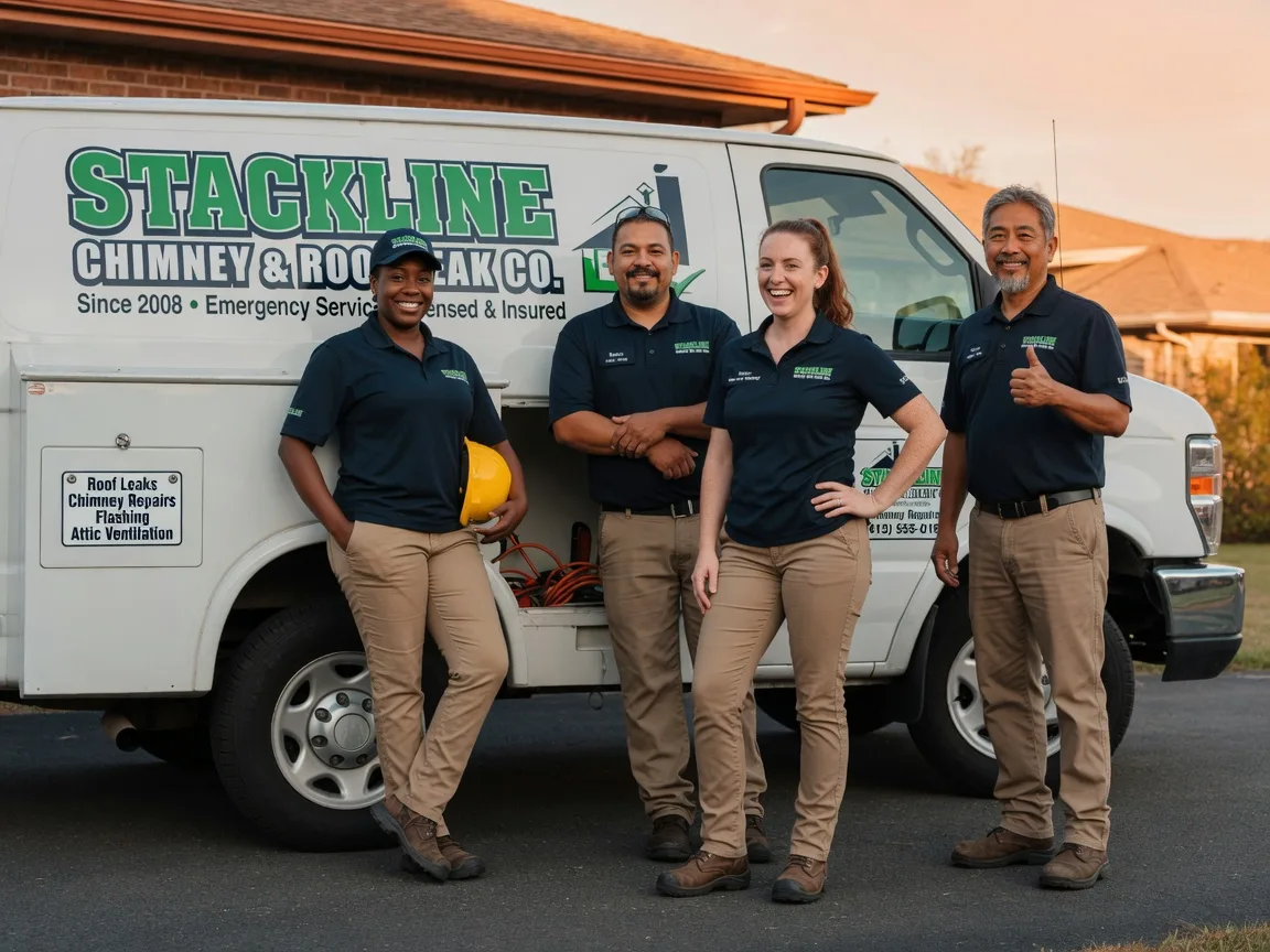 Chimney flashing repair company in Greensboro, IN